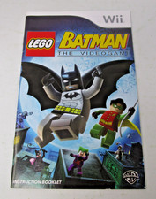 Lego Batman the Videogame 2008 Nintendo Wii Instruction Booklet Manual Only