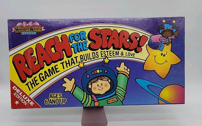 Reach For The Stars Board Game Build Self Esteem Love Educational Wooded Writes