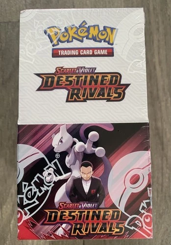 Pokémon TCG Destined Rivals Half Booster Box Brand New Sealed (18 Packs)