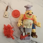 Vintage TMNT Pizza Face 1990 Action Figure + 1 Pizza