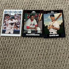 Topps MLB Baseball Cards Lot Robinson Cano Vladimir Guerrero J.D. Drew