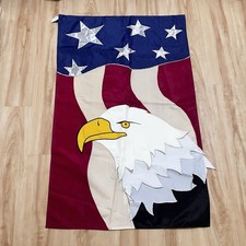 Evergreen Enterprises 4th of July Eagle USA Patriotic Decorative Garden Flag