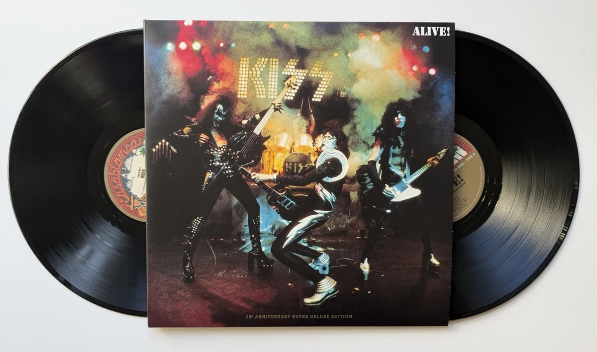 KISS ALIVE! 50th Anniversary 2 LP Vinyl 2025 REMASTER BOXSET