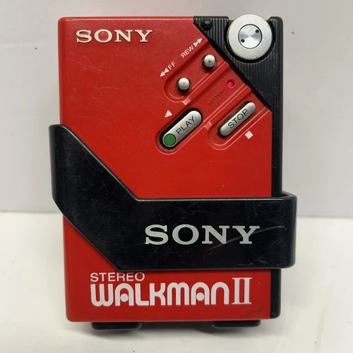 SONY Walkman WM-2 Cassette Player *New Belt* *Works* *Cleaned*