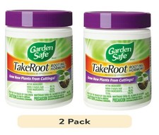 2 Pack Garden Safe Takeroot Rooting Hormone, New Plants Growth Powder - 2 Oz