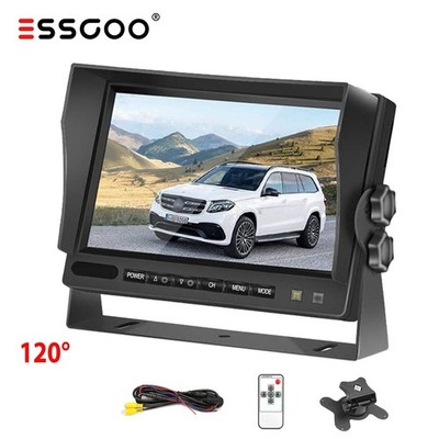 7 Zoll TFT LCD Monitor Bildschirm für AUTO LKW KFZ Einparkhilfe Rückfahrkamera