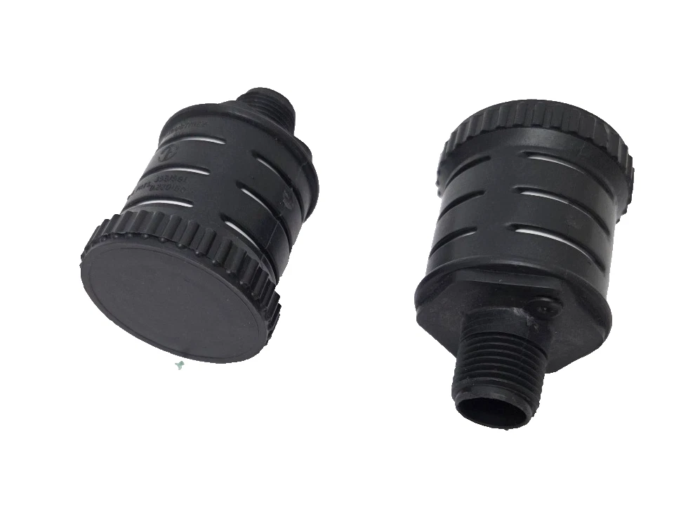 Silenciador Neumático 3/8" - Juego De 3 Unidades, Calidad Industrial, Para 0-14 Bar Y Vacío