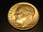 1946-P 90% Silver Roosevelt Head Dime BU