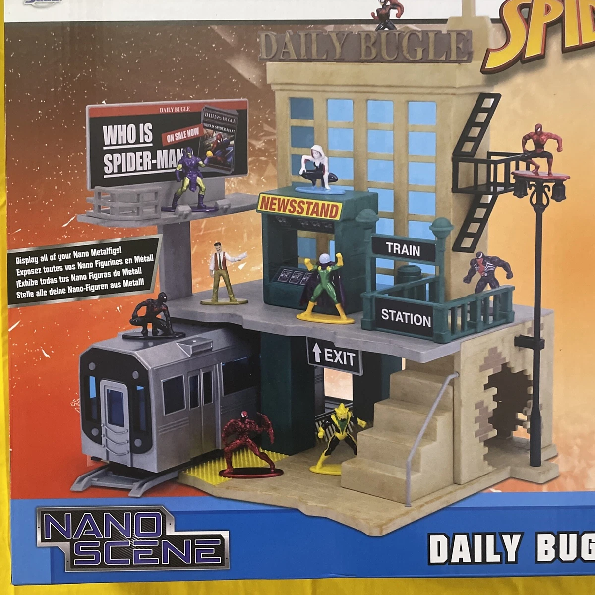 Jada Marvel Spiderman nano scene Daily Bugle. D.. | Köp på
