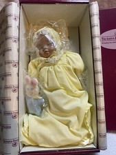 Ashton-Drake Galleries "Little Bit of Sunshine" 12" Doll w/ Bunny - BNIB  COA 