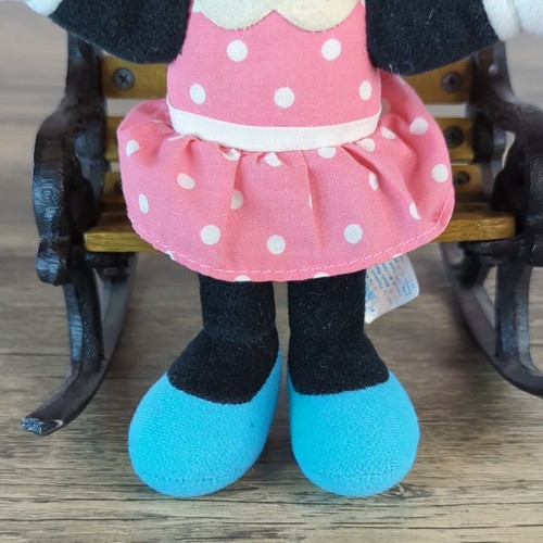 Vintage Minnie Mouse Plush Playskool Disney Babies 9" Stuffed With Original Tags - Picture 3 of 14