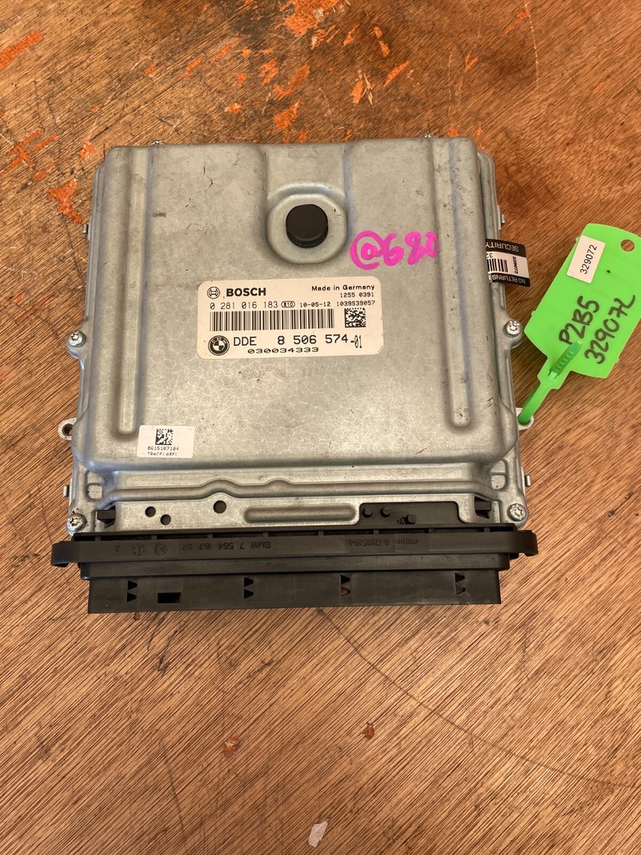 BMW X5 Engine Control Unit ECU E70 3.0D Diesel 40dX N57S 8506574  