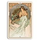 Art Nouveau Elegance: Timeless Beauty on Metal