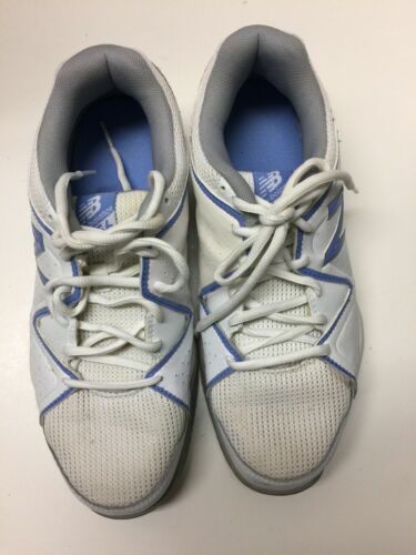 New Balance Ladies Lace Up Shoe Spot On Tongue R Shoe Size 9 1/2 White A186