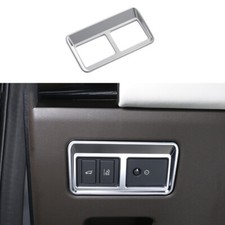 Cubierta de interruptor de puerta trasera para Range Rover L405 2013-2017 plata mate