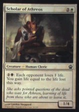 Scholar of Athreos - Theros: #28, Magic: The Gathering Nm R225