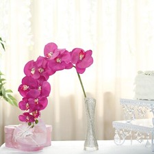 2 pcs 40-Inch tall Artificial Faux Silk Orchid Flowers Sprays Stems Centerpieces