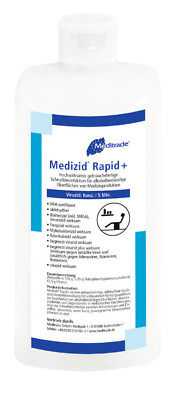 Meditrade Medizid Rapid+ 500 ml Schnelldesinfektion Flächendesinfektion VAH