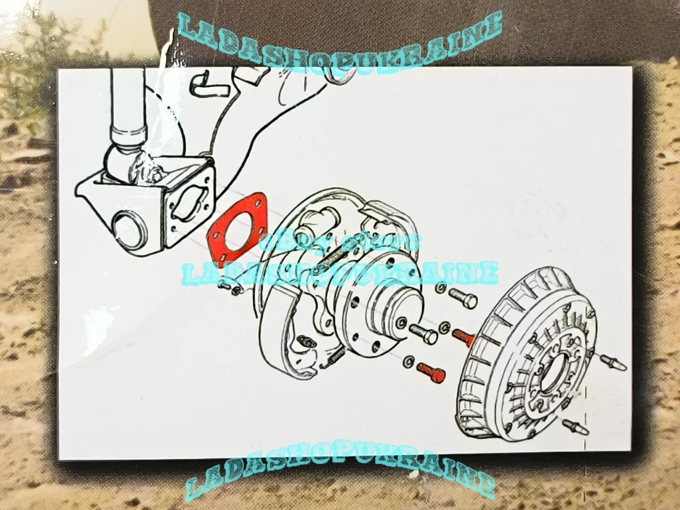 2x Espaciador del eje trasero LADA SAMARA KALINA PRIORA GRANTA Espaciador eje trasero Foto 2 de 4