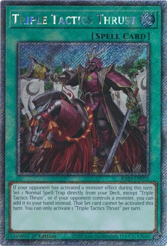 Yugioh Quarter Century Bonanza RA03 Platinum Secret Rare 1st Edition MINT - Bild 65 von 227