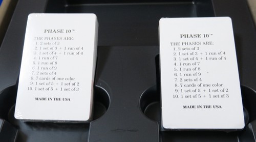 Phase 10 Fives Board Game Fundex 1993 #2520 Never Played Factory Sealed Open Box - Picture 11 of 11