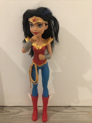 DC COMICS SUPER HERO WONDER WOMAN POWER ACTION 12'' 2015 PRE OWNED - Picture 3 of 8