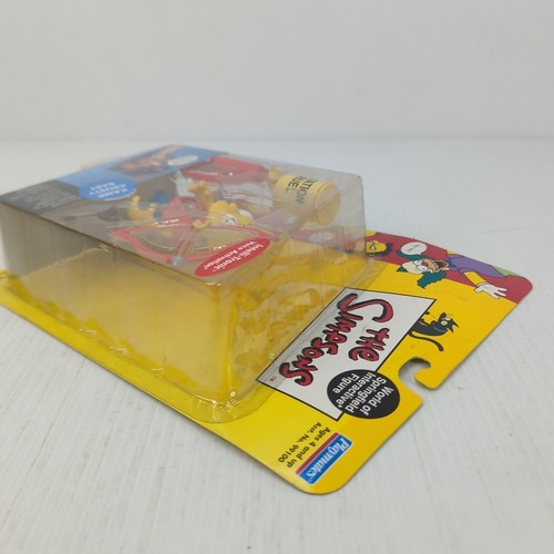 Playmates The Simpsons KAMP KRUSTY BART Figure World of Springfield 2000 - Picture 8 of 11