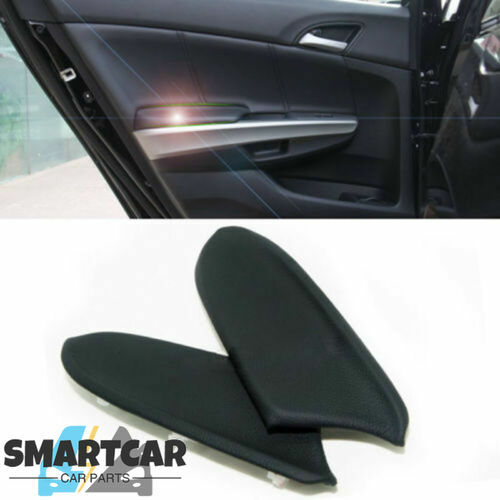 2Pcs Leather Front Door Panels Armrest Covers For Honda Accord 0812