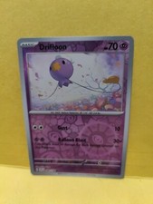 Pokemon TCG Card Scarlet & Violet 089/198 Reverse Holo Drifloom