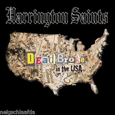 HARRINGTON SAINTS   DEAD BROKE IN THE USA LP oblood wax