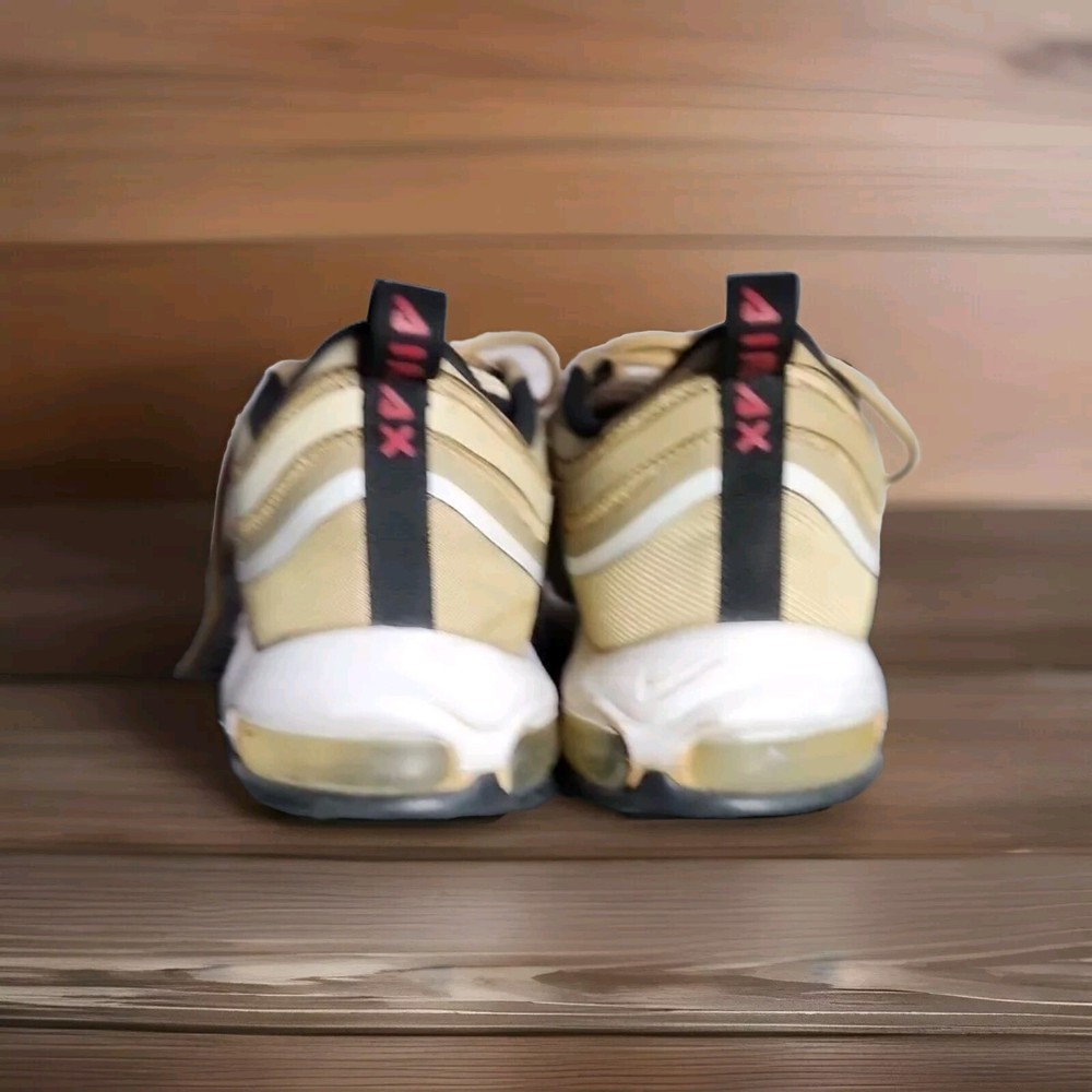 Nike Air Max 97 OG QS Metallic Gold 2017 Mens Size 9.5 884421-700