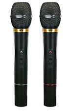 QFX M-336 Wireless Dynamic Professional Microphone - Twin Pack