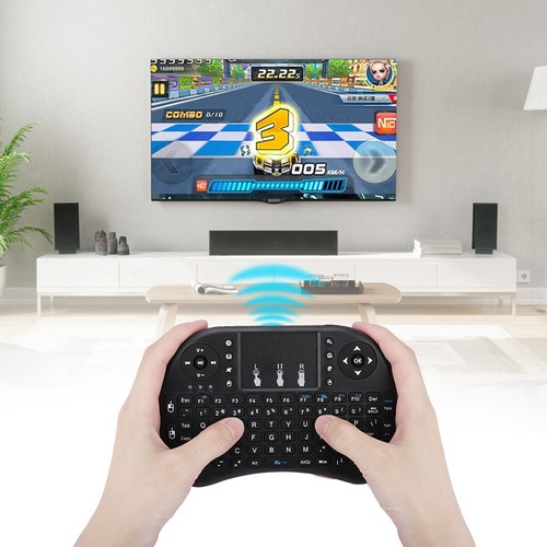 Air Mouse 2.4G 92-Key Wireless Mini-Tastatur-Fernbedienung Air Flying - Bild 8 von 10
