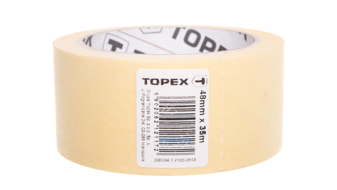 Painting tape 48mm x 35m, yellow paper 23B204 /T2UK