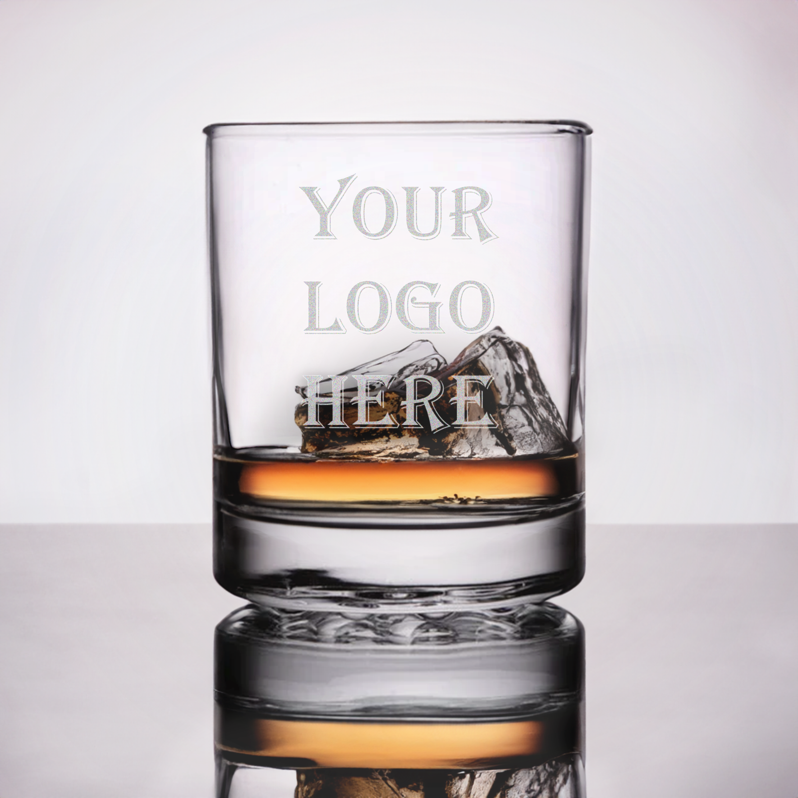Custom Whiskey Glass 12.25 oz Bulk Design Your Own Laser Engraved Whisky Glass-image