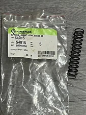 Greenlee 54015 Compression Handle Spring, For Use With 1818 Mechanical Bender