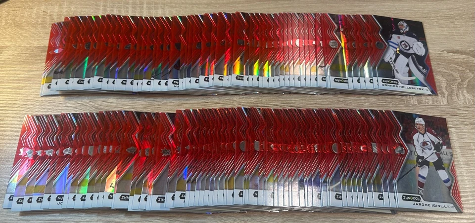2024-25 UPPER DECK SYNERGY HOCKEY RED SP PARALLELS-PICK FROM LIST! FINISH SETS! - Image 3 of 4
