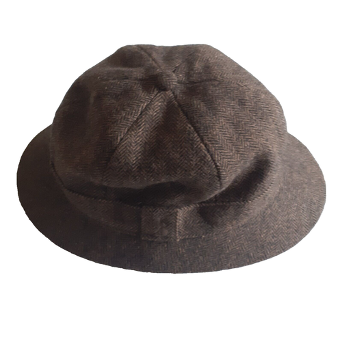 JOULES brauner Tweedhut "HOLMESTWEED" Deerstalker-Stil für Herren Größe Medium - Bild 3 von 5