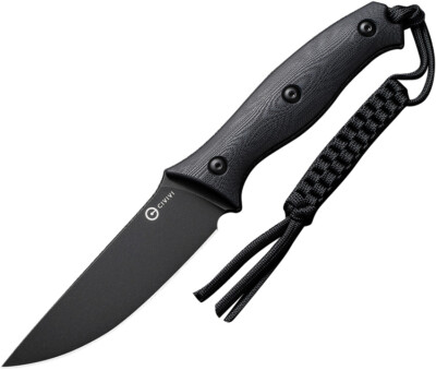New Civivi Stormridge Fixed Blade Black C230411
