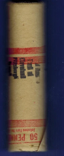 GEM BU ROLL 1953-D Lincoln Wheat Penny Roll 50 Coins Original  H/T