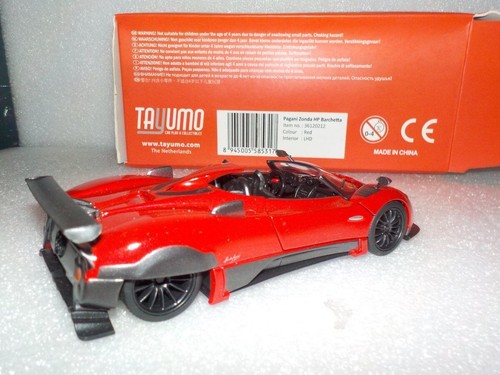Pagani Zonda - Rojo, escala 1/36, modelo de coche. Tayumo 4+ - Imagen 3 de 7