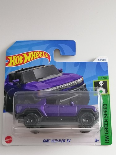 Hot Wheels GMC Hummer EV 6/10 HW Green Speed - NEW
