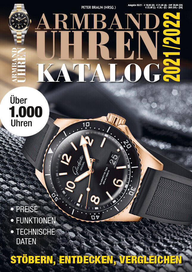 Peter Braun Armbanduhren Katalog 20212022 - Rolex, Omega, Patek, Tudor u....