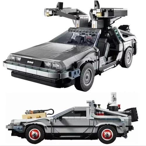 *NUOVO* MOC 10300 Ritorno al Futuro Macchina del Tempo Blocchi Costruzione ICONS 1872pcs - Foto 6 di 6