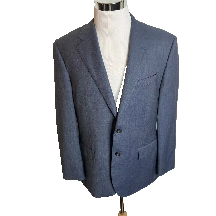 J.Crew $450 Crosby Classic-fit suit jacket Italian wool blend Size 42R BM158 - Image 2 of 4