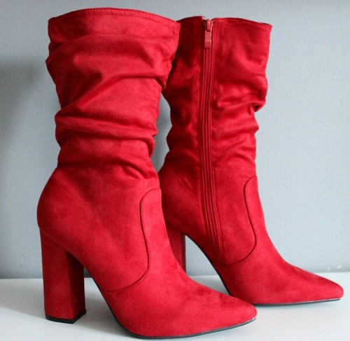 Ruched Shoes Ankle Boots Size UK 