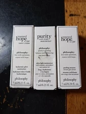 1 - Purity Made Simple Ultra Light/ 2 hope Moisturizer Travel Size .25 oz each 