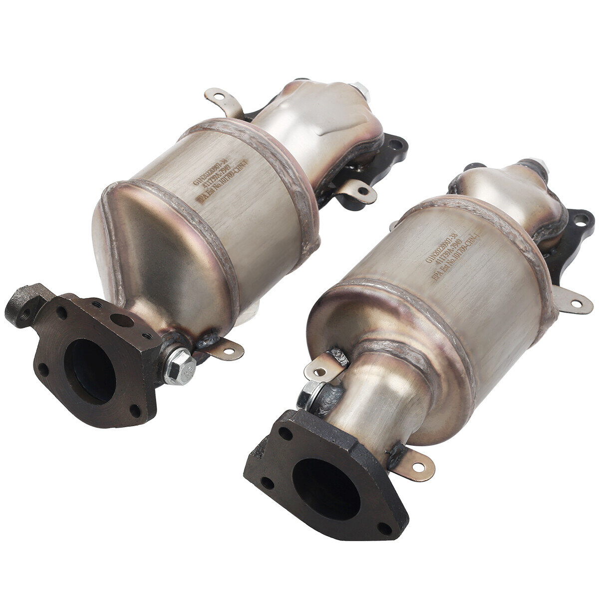 LH+RH Catalytic Converter Bank1 & 2 For 20082010 Honda Odyssey EXL