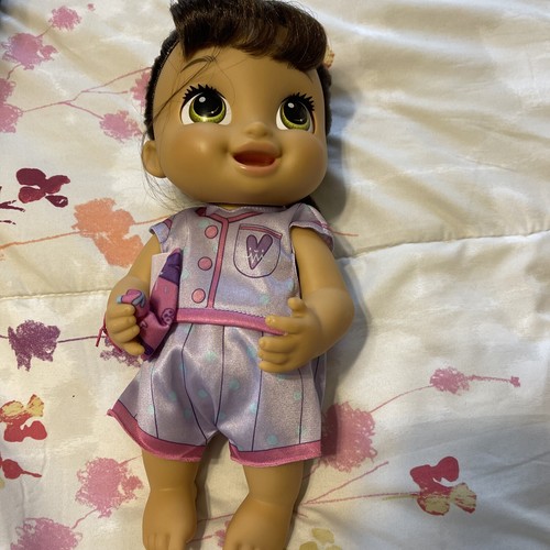 Baby Alive Lulu Achoo Interactive Doll Brown Hair 50+ Reactions--Doll Only! - Picture 4 of 5