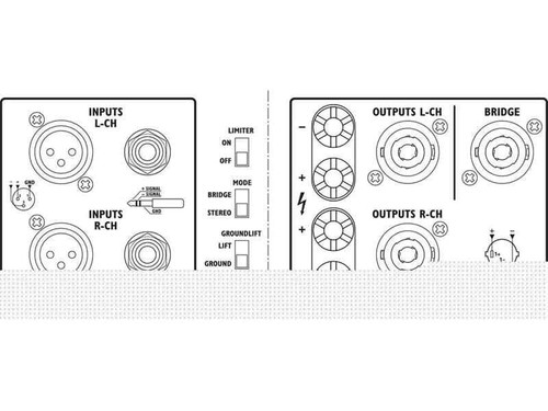 IMG STAGE LINE Verstaerker STA-235 - Bild 2 von 2
